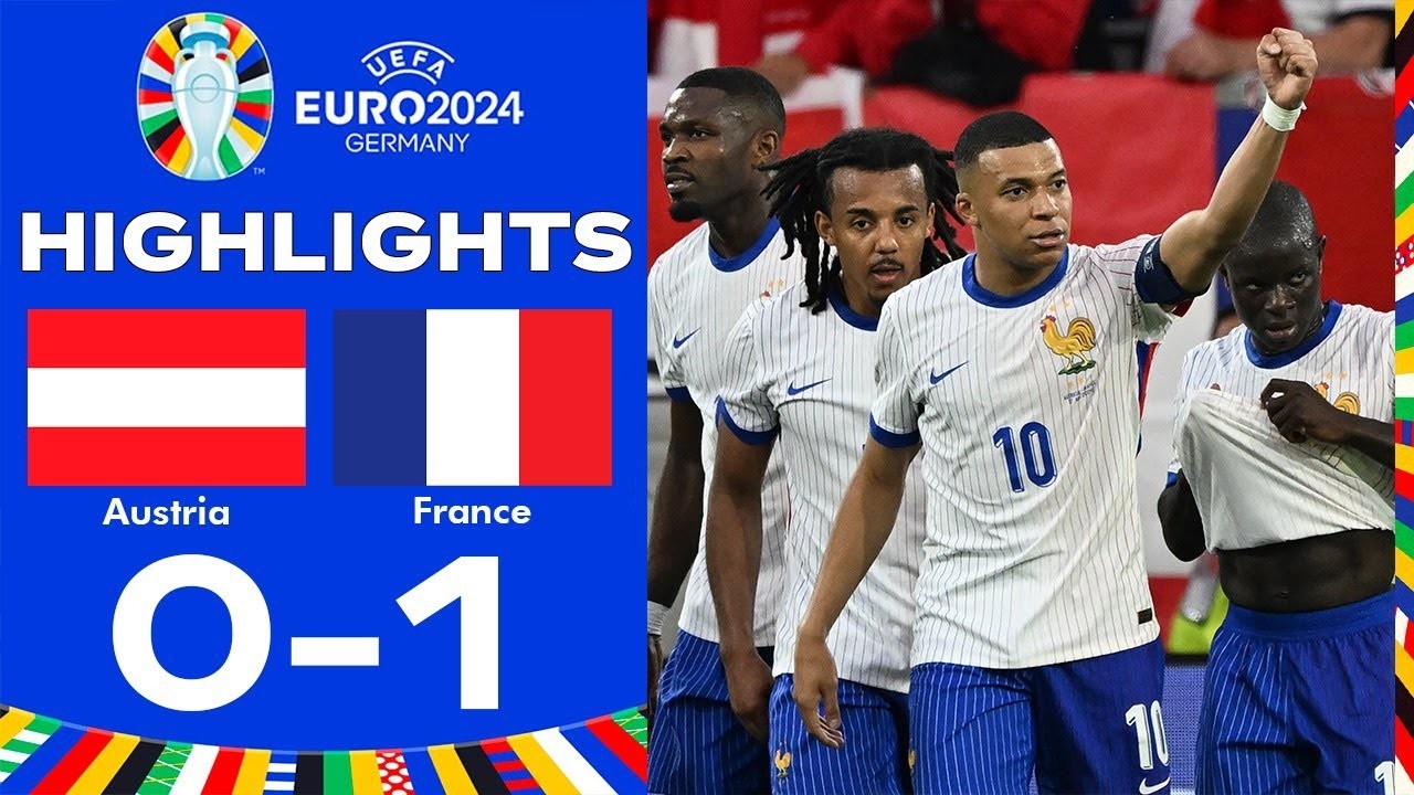 highlights austria 0-1 france